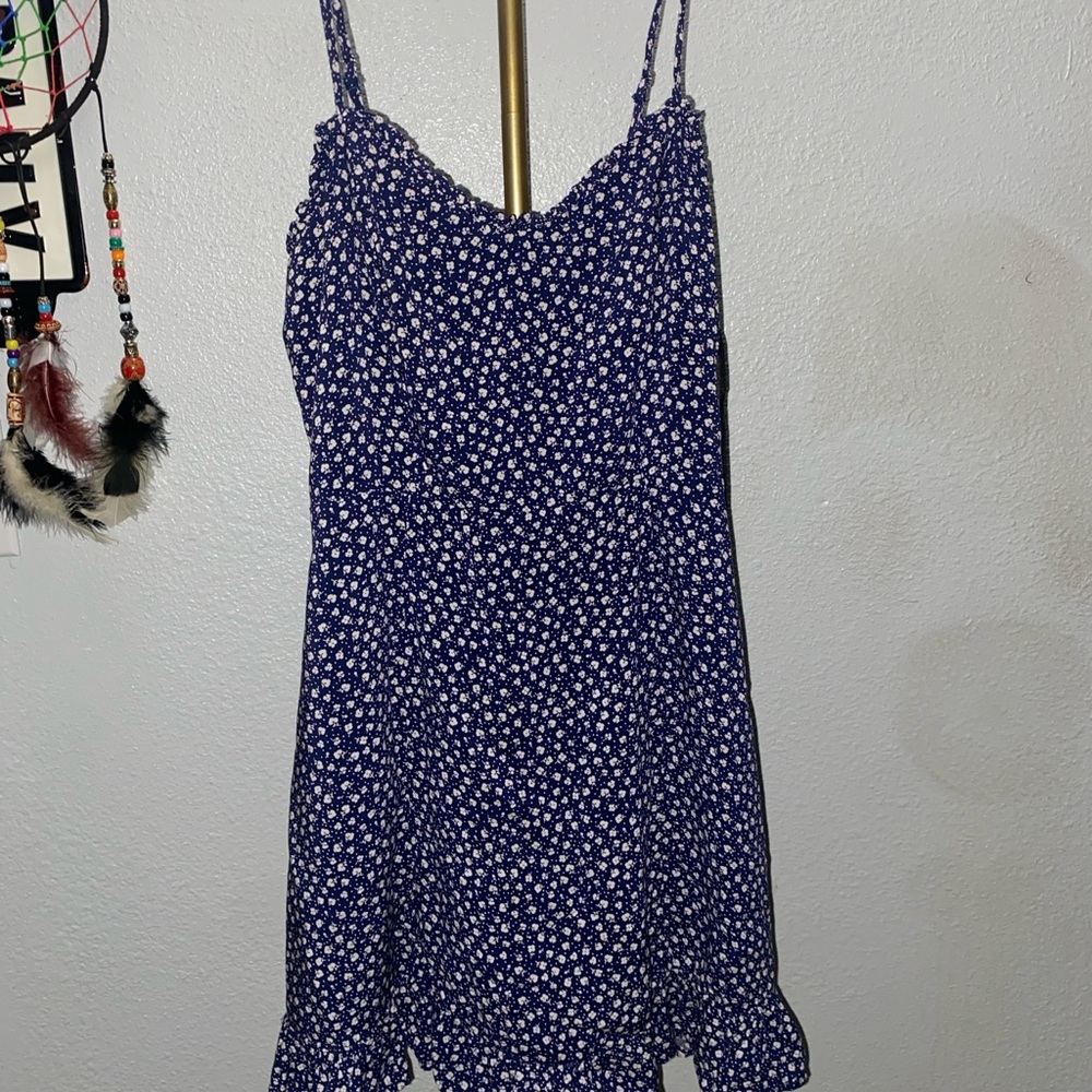 Forever 21 Blue Floral Dress